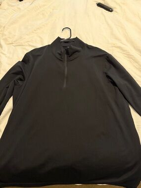 Alo Men’s Conquer Quarter Zip Black XL
